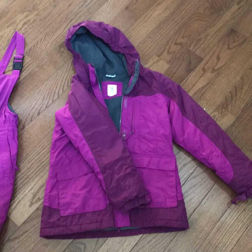 Lands End girls grow with me snow suit